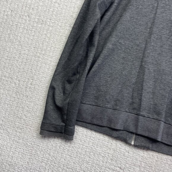 Lacoste Sport Full Zip Layered Jacket Men's Size M Grey Preppy Golf / Tennis - Picture 14 of 16